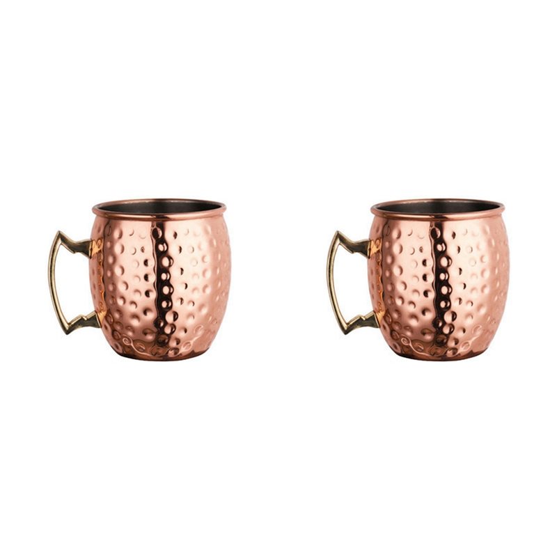 Mule Copper Mug - JHD 2X Moskova Mule Kupası Paslanmaz