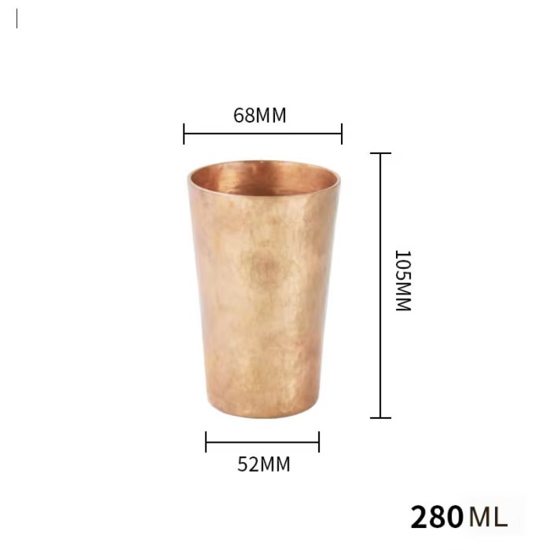 Mule Copper Mug - Toptan Moskova Mule Kupası Hammer 280ml