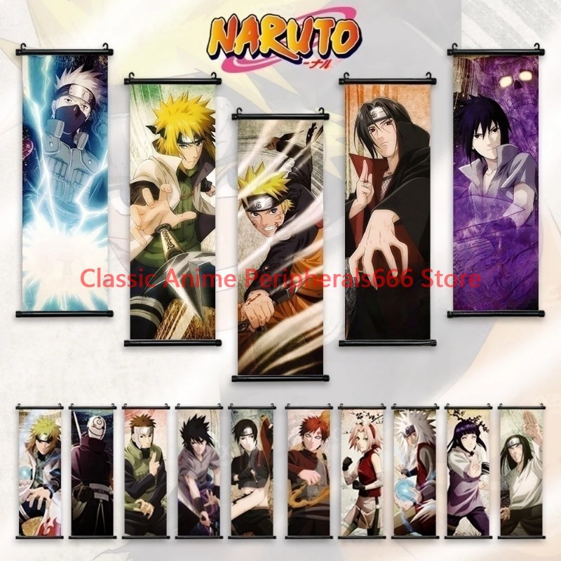 Home Bar Setup - Naruto asılı boyama tuval ev dekorasyon