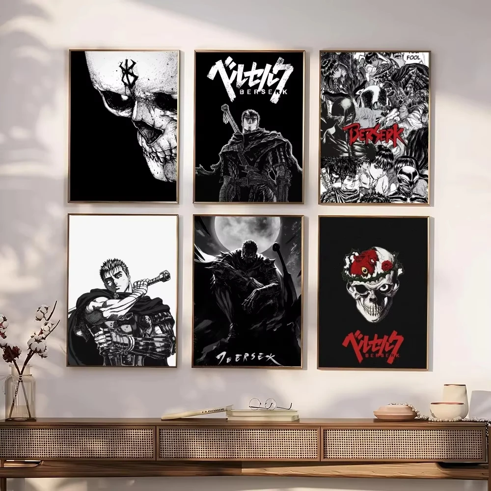 Home Bar And Restaurant - Anime B-berserk Poster Kağıdı Baskı Ev