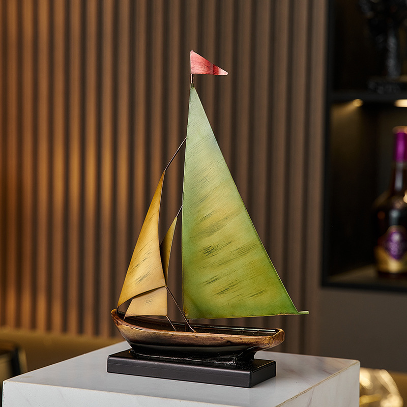 Home Bar Setup - Yaratıcı Yelkenli Tekne Modeli Süsü, Oturma