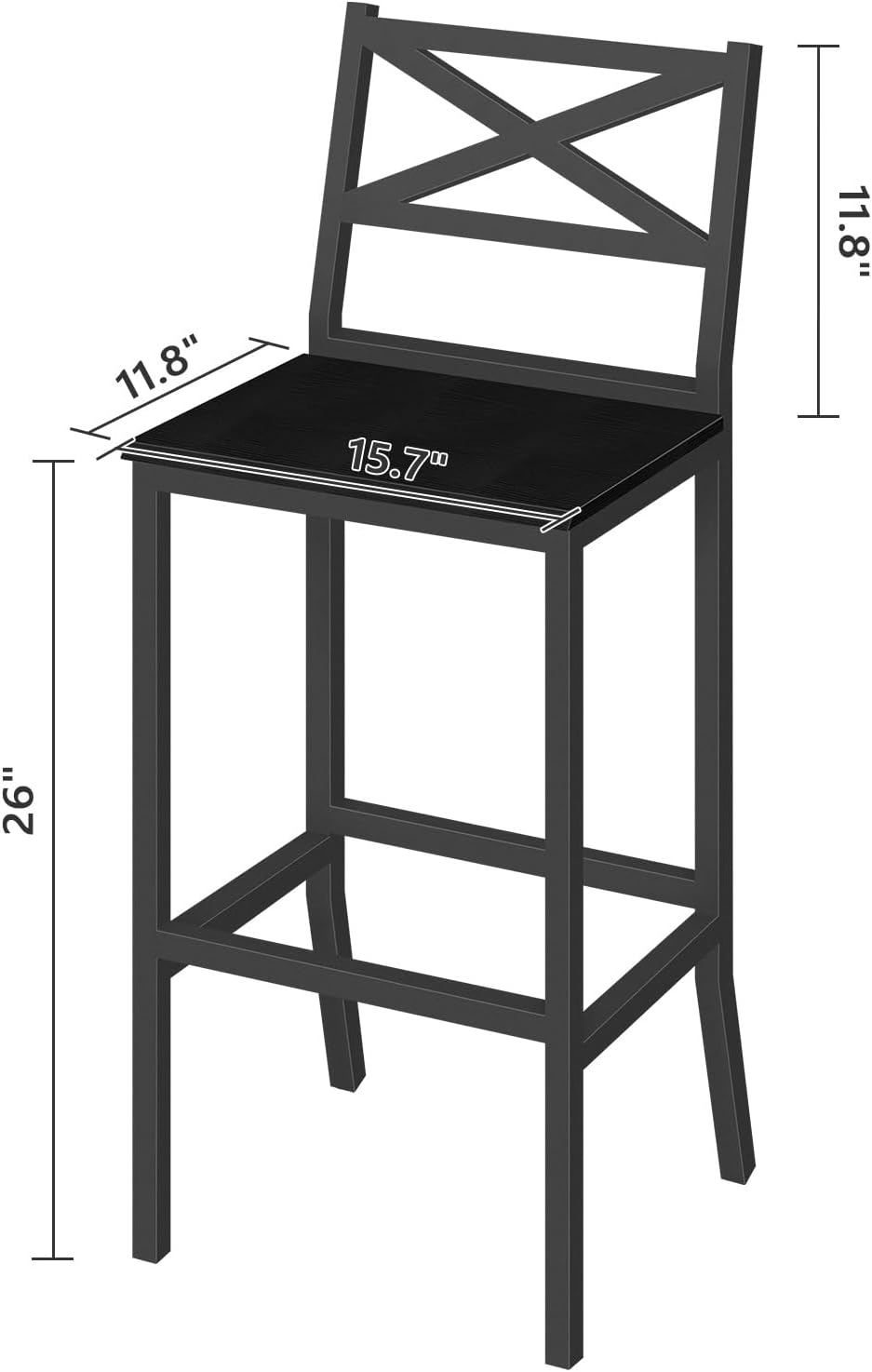 Bar Tabureleri, Sırt ve Ayak D - Home Bar Stools incelemesi ve fiyatı