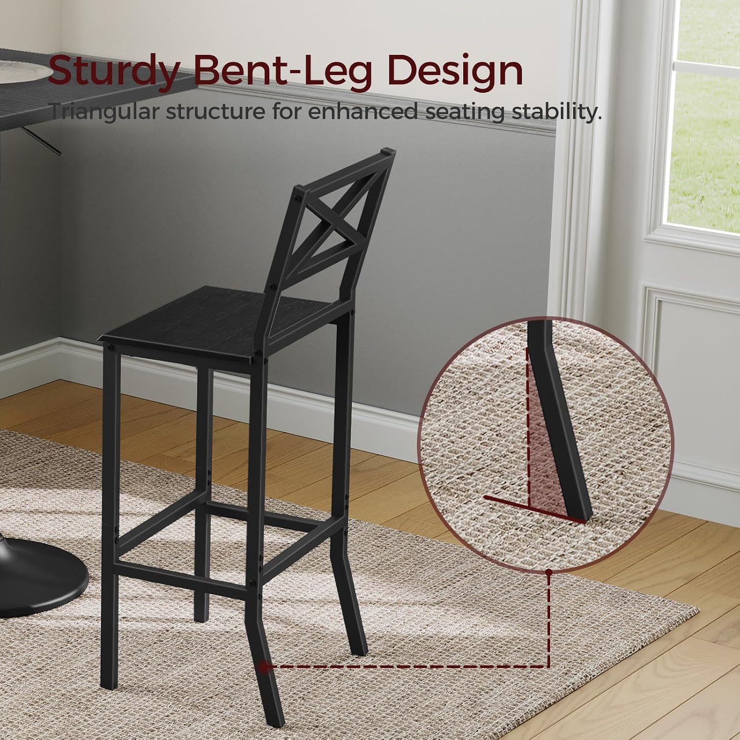 Bar Tabureleri, Sırt ve Ayak D - Home Bar Stools incelemesi ve fiyatı