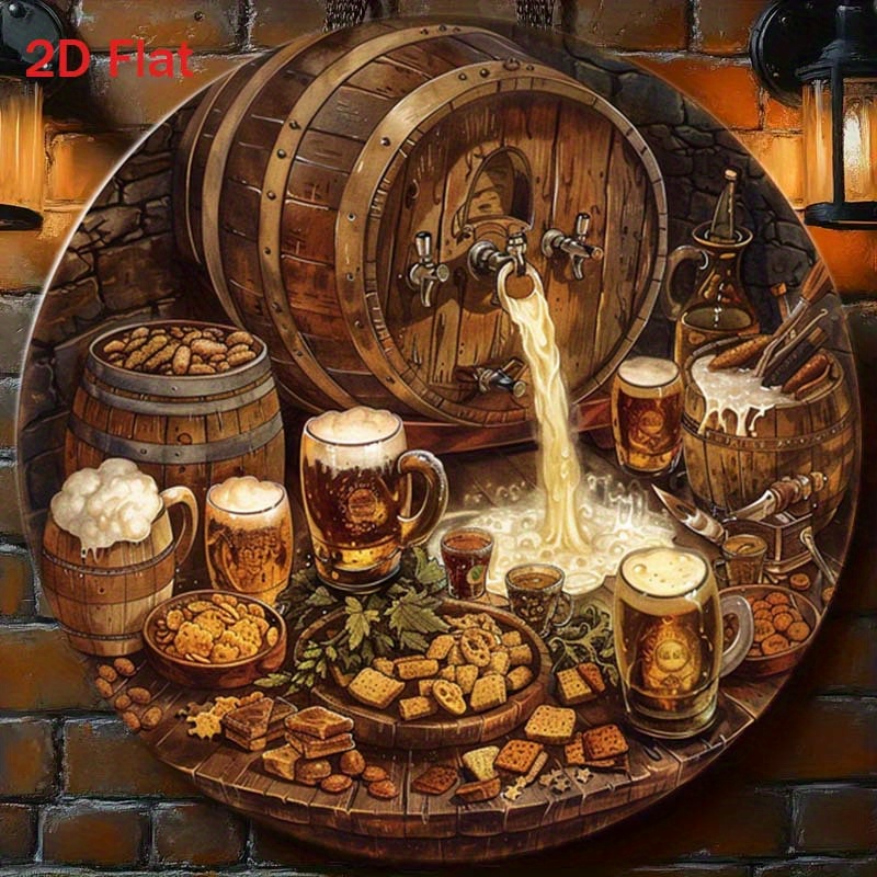 1 adet yuvarlak 2D düz alüminy - Home Bar Cafe incelemesi ve fiyatı