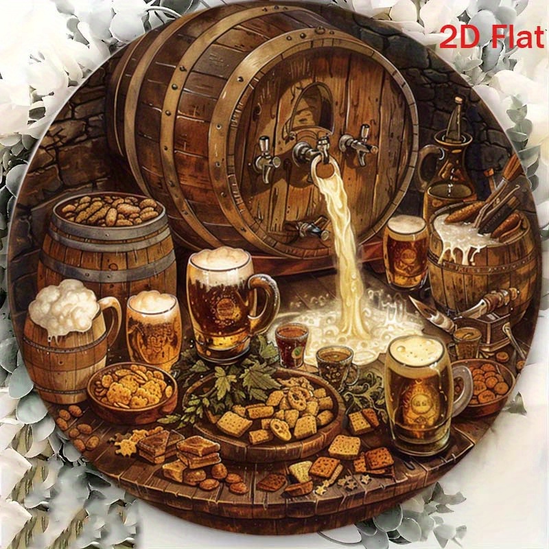 1 adet yuvarlak 2D düz alüminy - Home Bar Cafe incelemesi ve fiyatı
