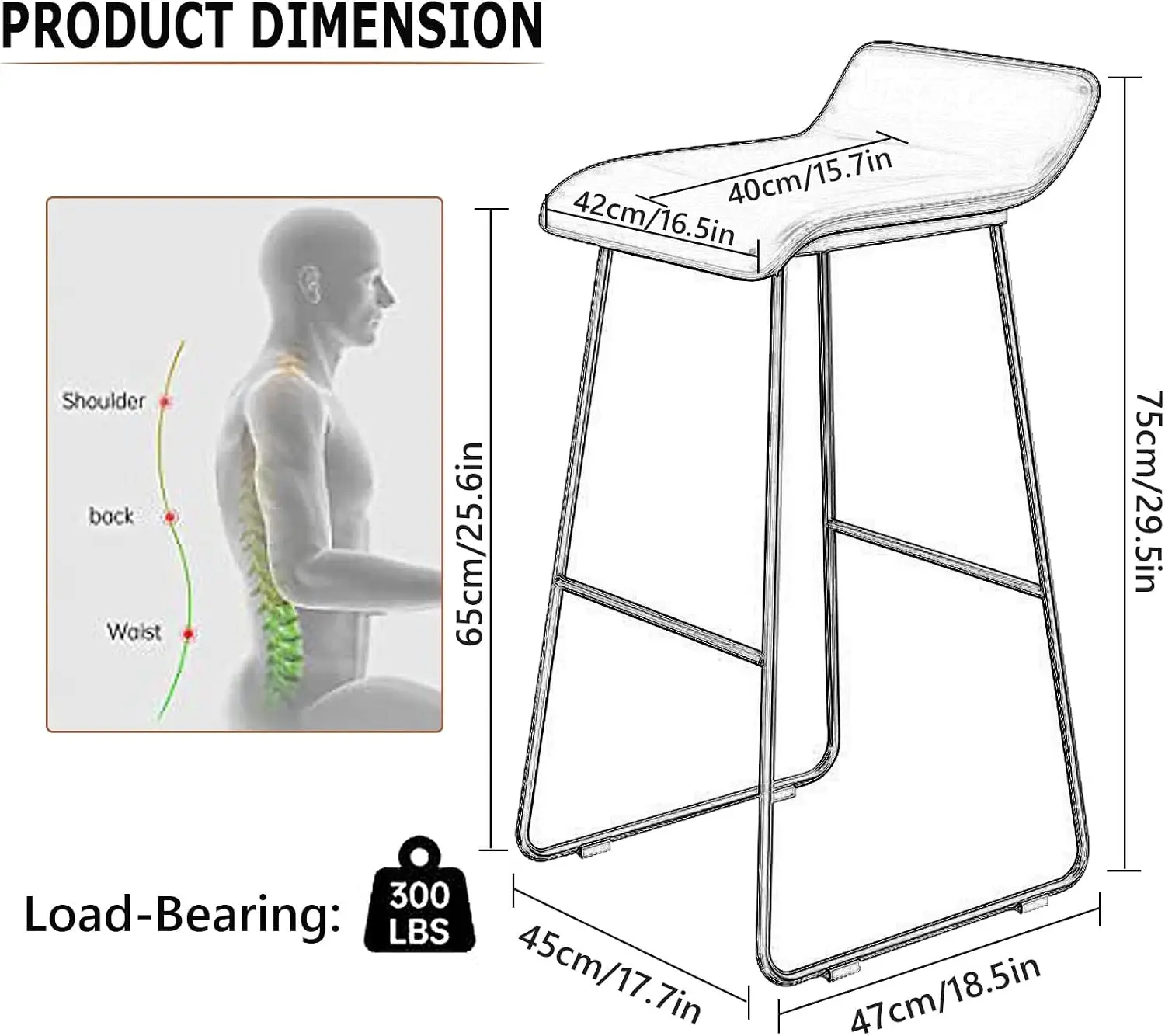 Endüstriyel PU Deri Bar Tabure - Home Bar Stools incelemesi ve fiyatı