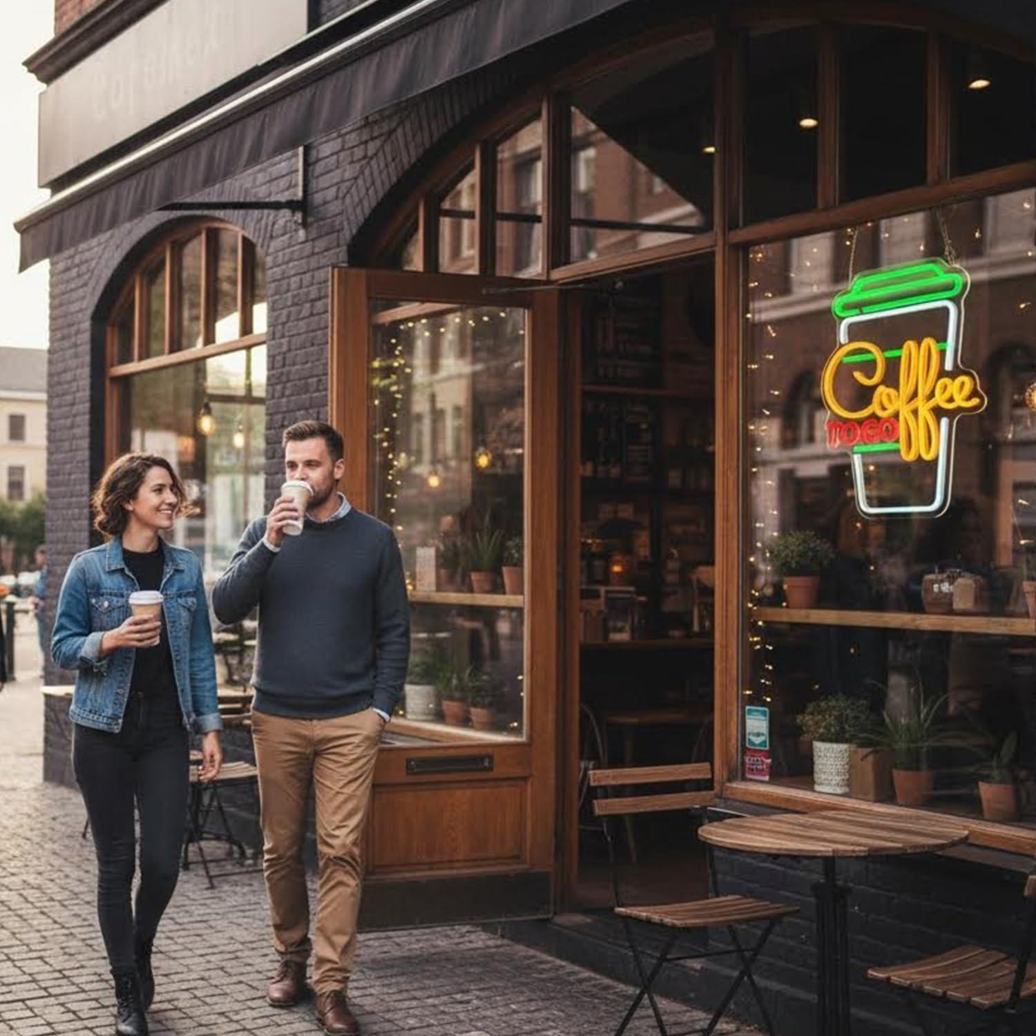 Kahve Neon Tabelası USB Kısıla - Home Bar And Restaurant incelemesi ve fiyatı