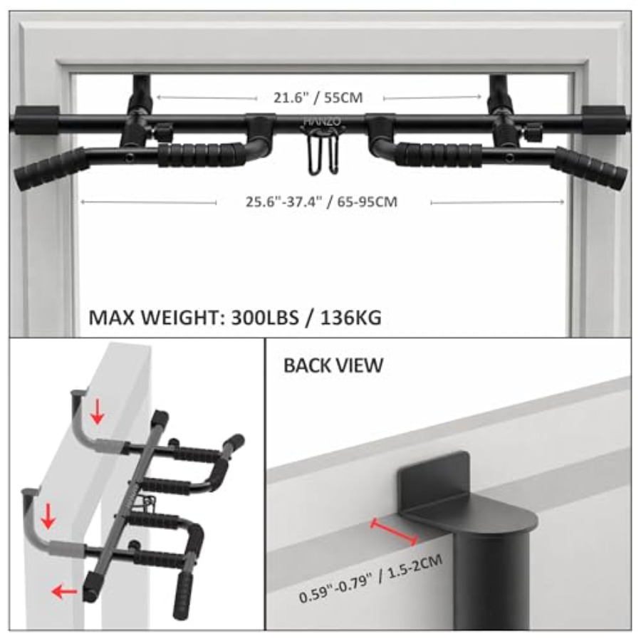 Kapıya Monte Çekme Barı Seti,  - Home Bar And Gym incelemesi ve fiyatı