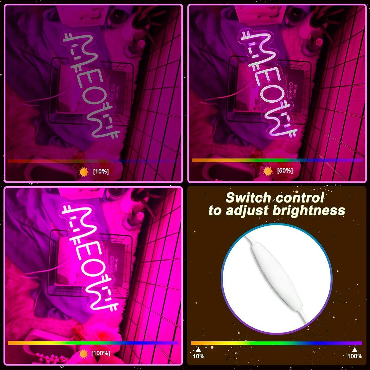 Miyav Neon Tabela Kedi USB Güç - Home Bar And Restaurant incelemesi ve fiyatı