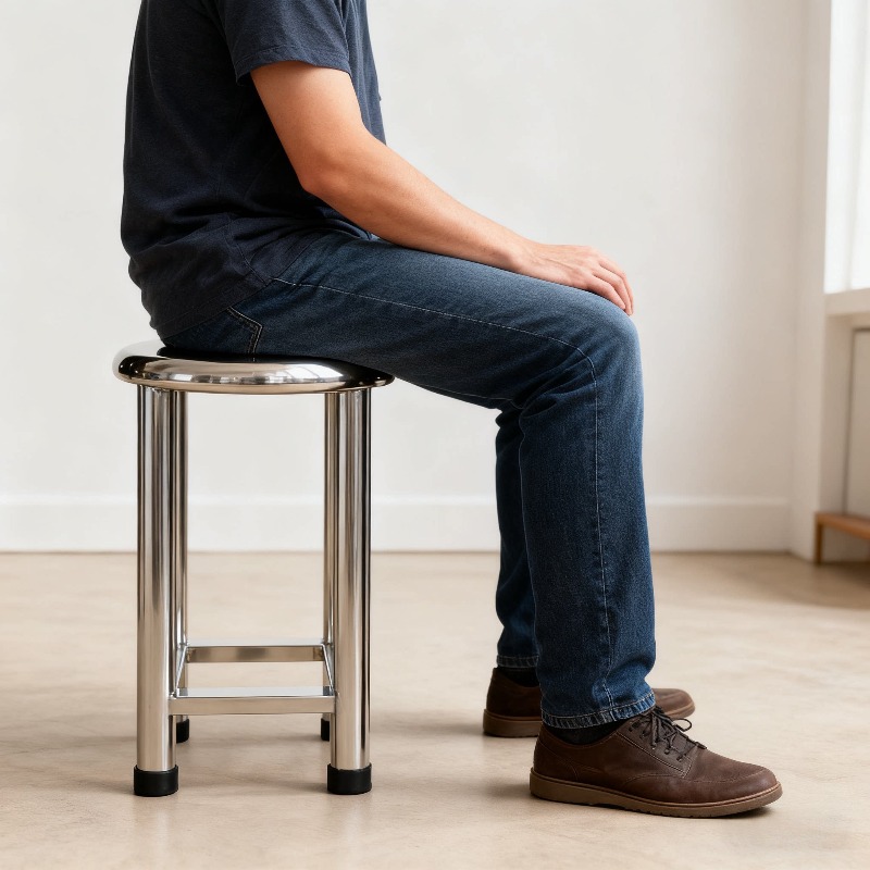 304 Paslanmaz Çelik Yuvarlak T - Home Bar Stools incelemesi ve fiyatı